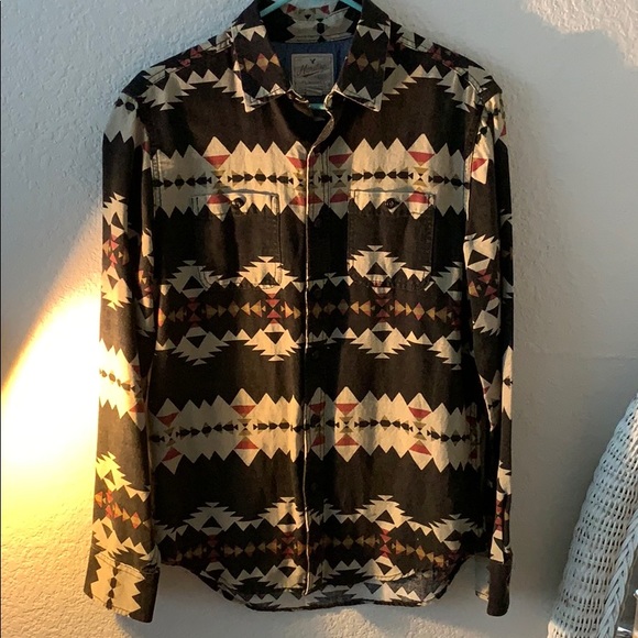 Heritage Other - Mens Aztec Flannel